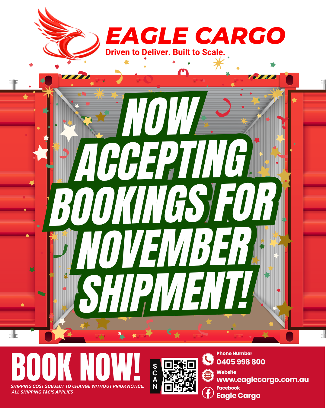 poster for november shipment